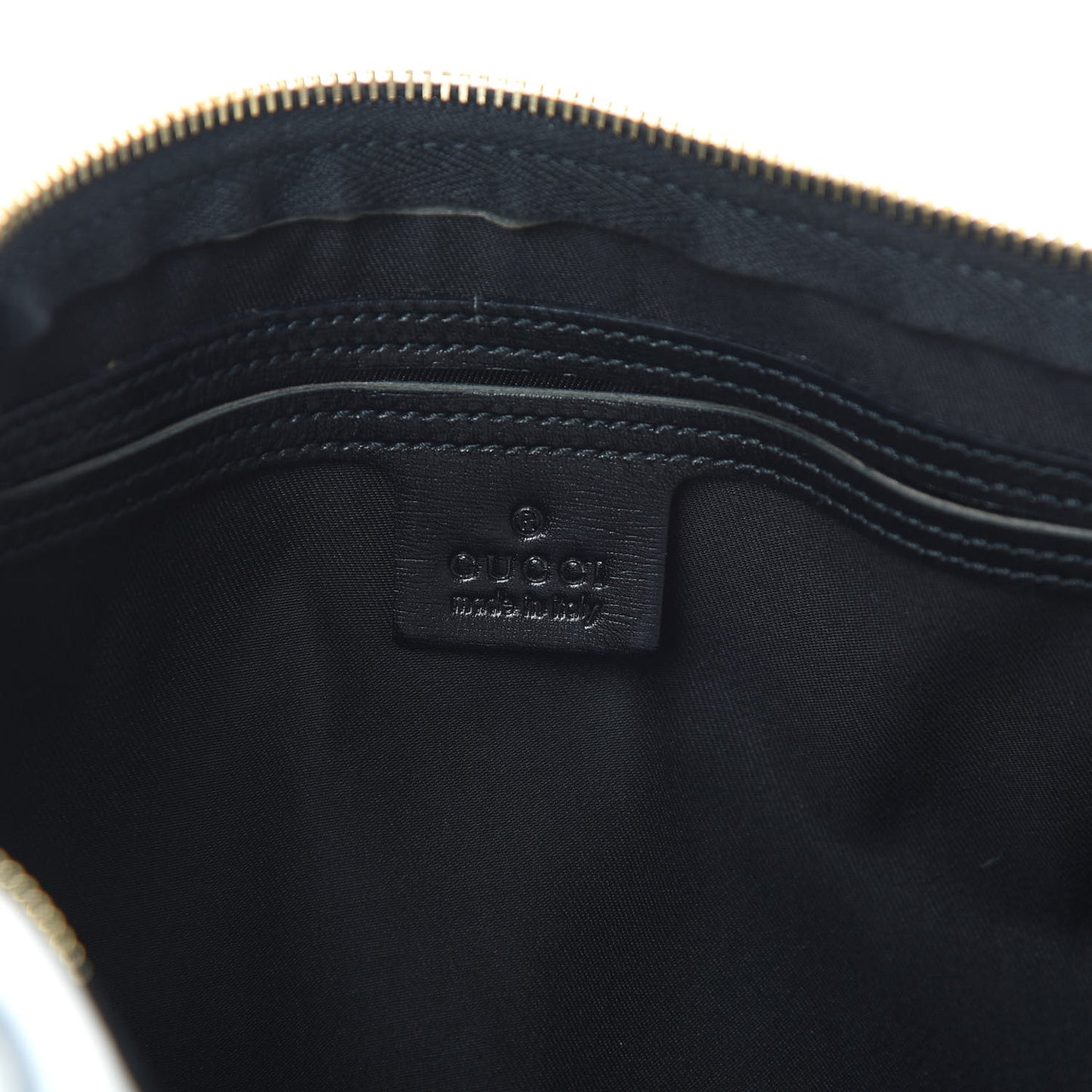 GG Plus Monogram Medium Joy Boston White Black