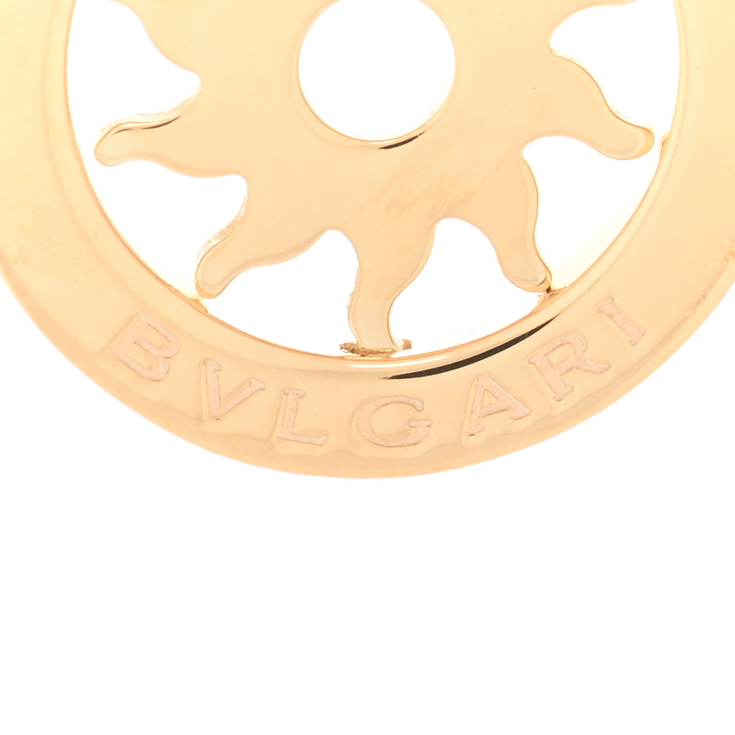 Bulgari 18K Yellow Gold Tondo Sole Charm Pendant 4 of 4