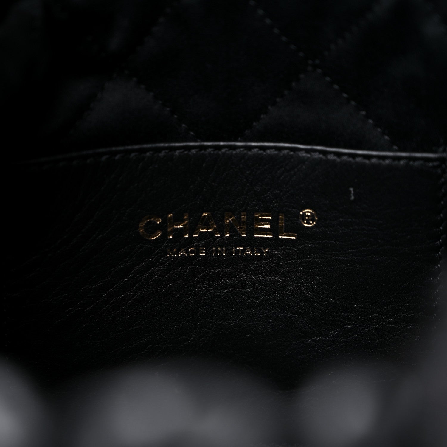 Chanel Shiny Crumpled Calfskin Quilted Pearl Mini Chanel 22 Black 6 of 10