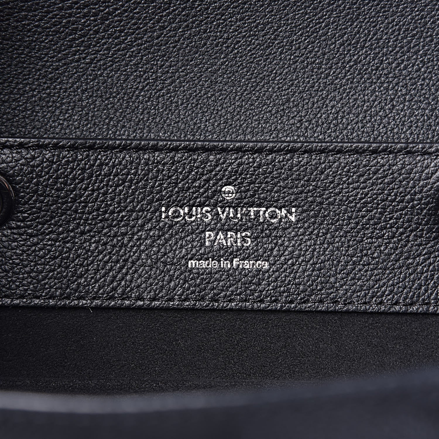 Louis Vuitton Calfskin Lockme Backpack Black 8 of 10