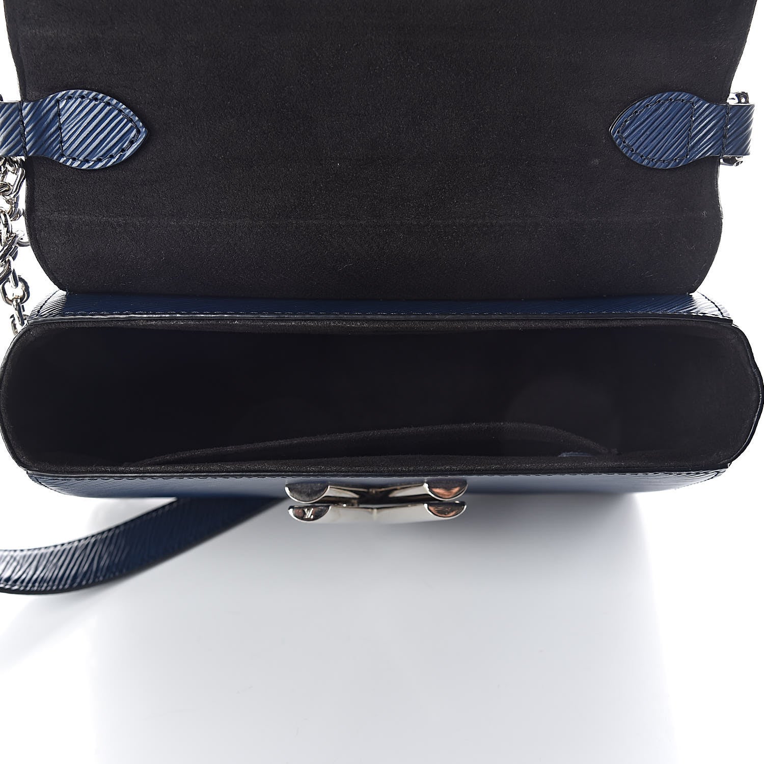 Louis Vuitton Epi Twist Shoulder Bag MM Indigo 5 of 11