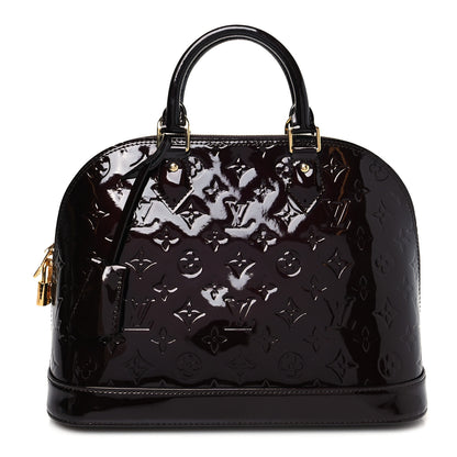 Louis Vuitton Vernis Alma PM Amarante 1 of 10