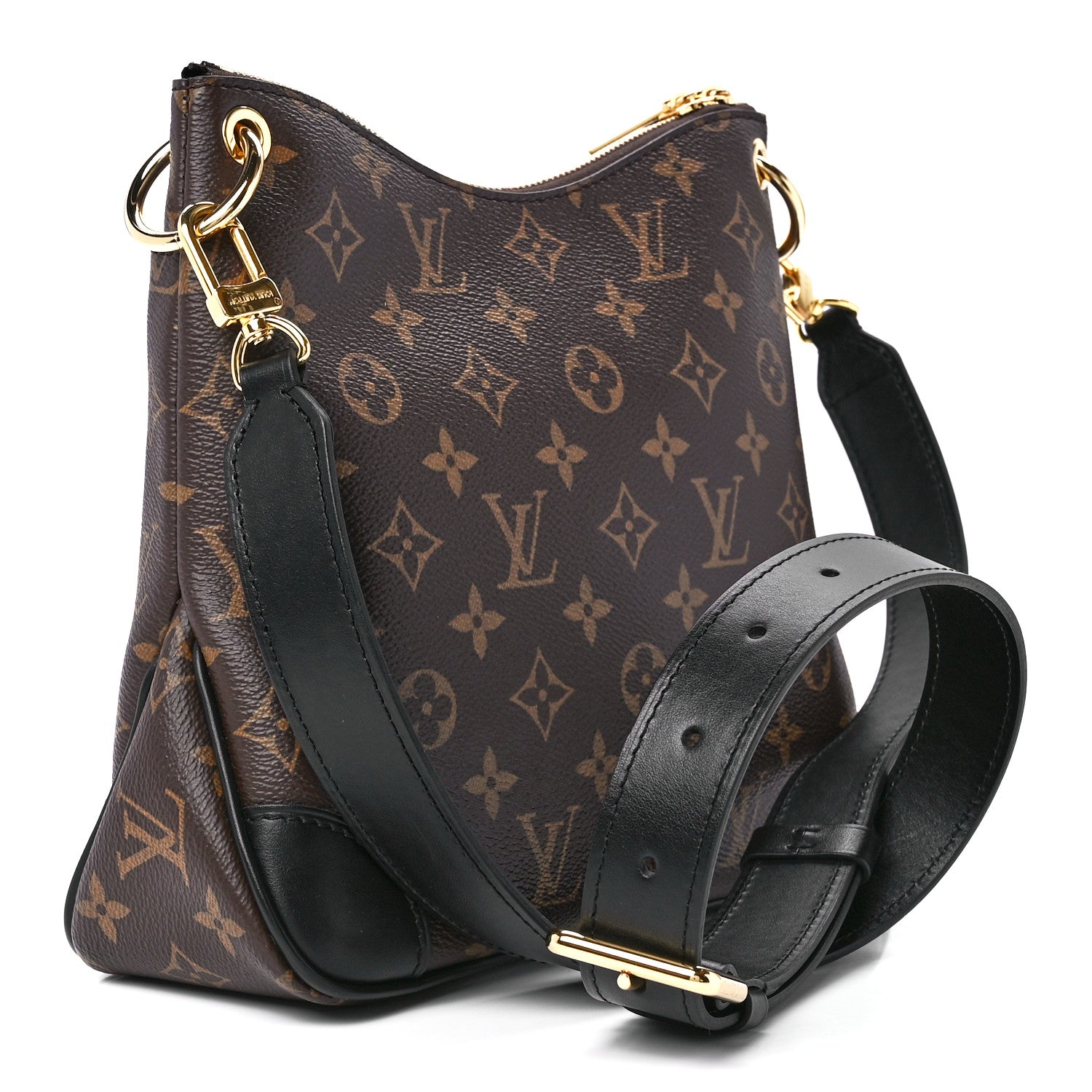 Louis Vuitton Monogram Odeon PM Black 3 of 10