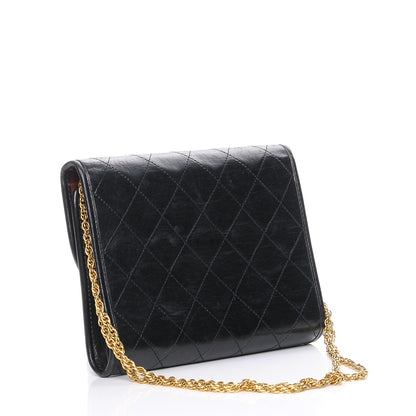 Chanel Lambskin Quilted Small Single Flap Black 3 of 8