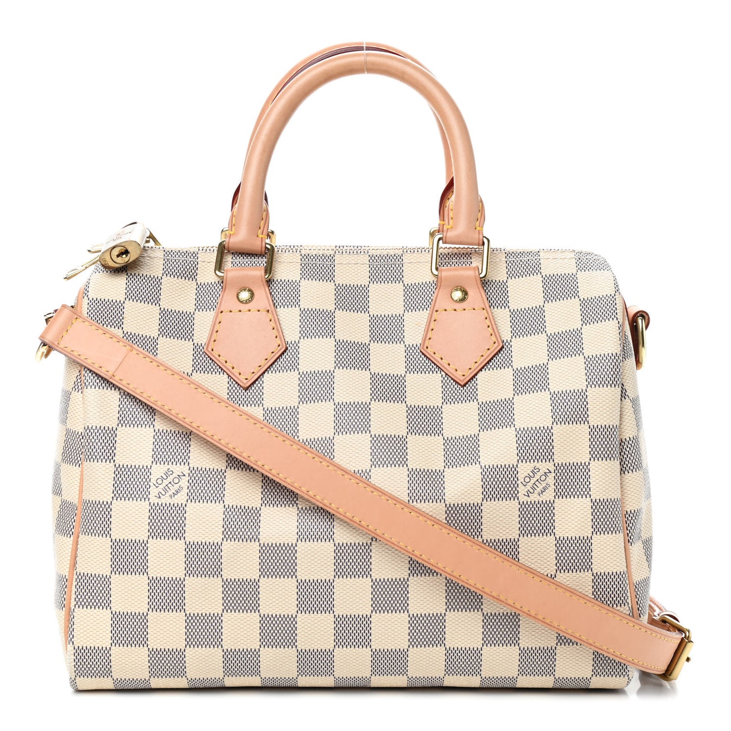 Damier Azur Speedy Bandouliere 25