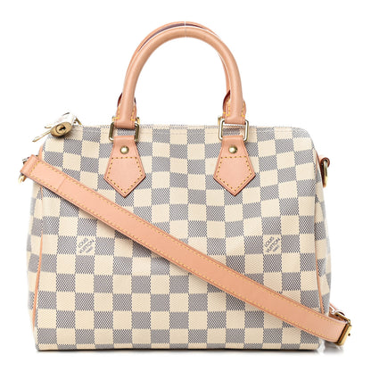 Louis Vuitton Damier Azur Speedy Bandouliere 25 1 of 9