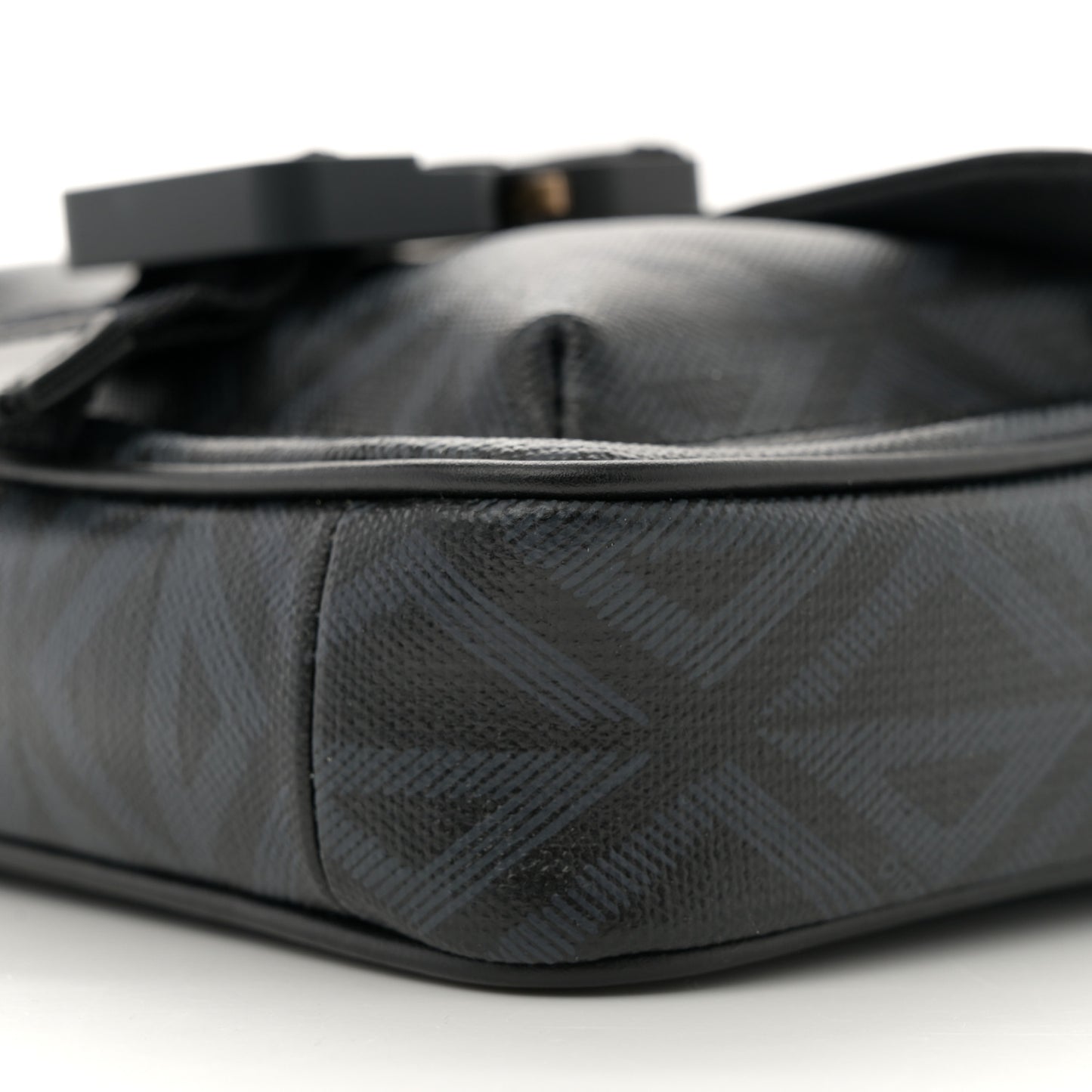 Coated Canvas CD Diamond Mini Hit The Road Bag Black