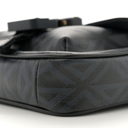 Christian Dior Coated Canvas CD Diamond Mini Hit The Road Bag Black 10 of 10
