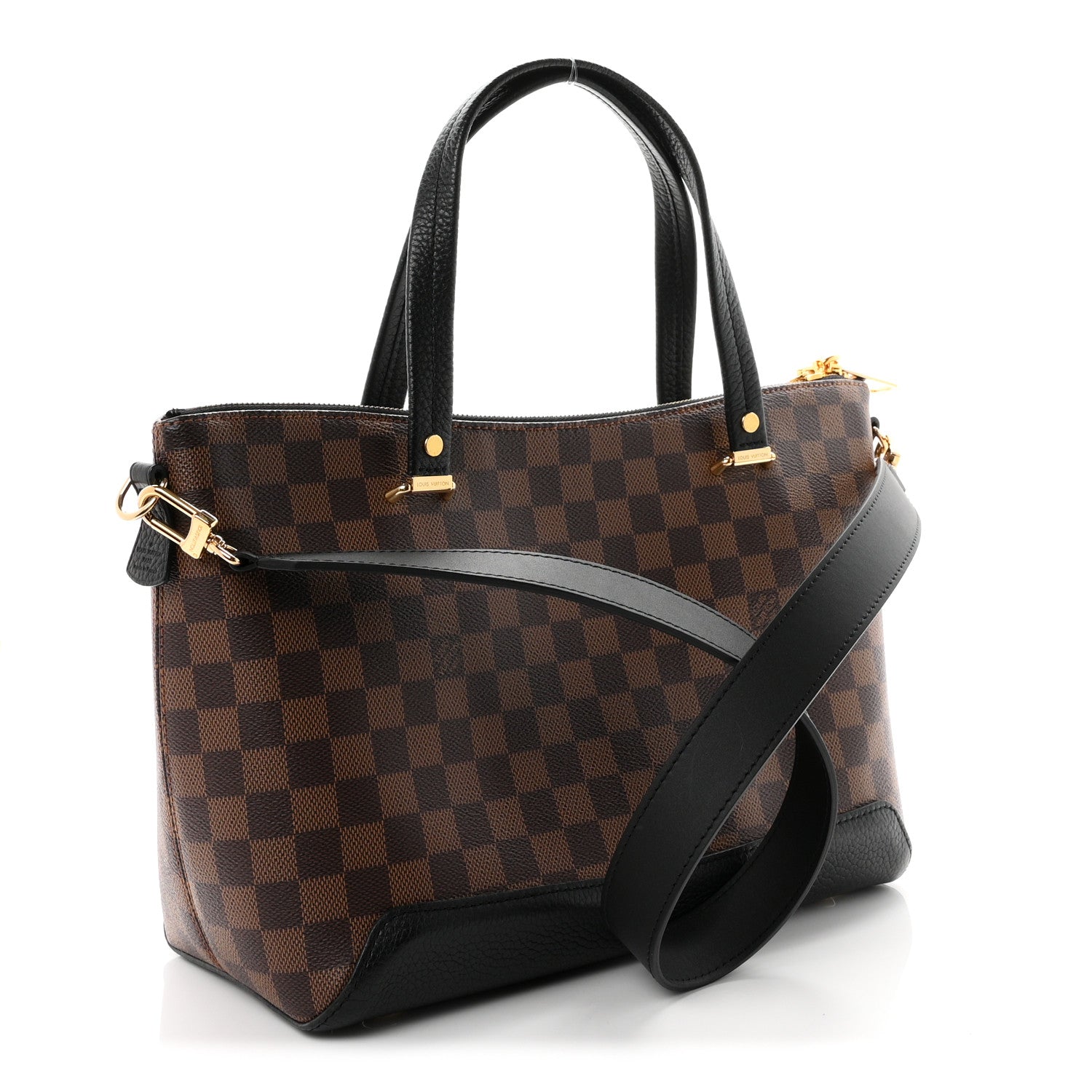 Louis Vuitton Damier Ebene Hyde Park Black 2 of 9