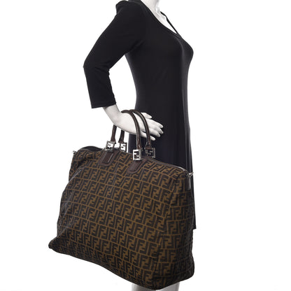 Fendi Zucca Tote Tobacco 2 of 10