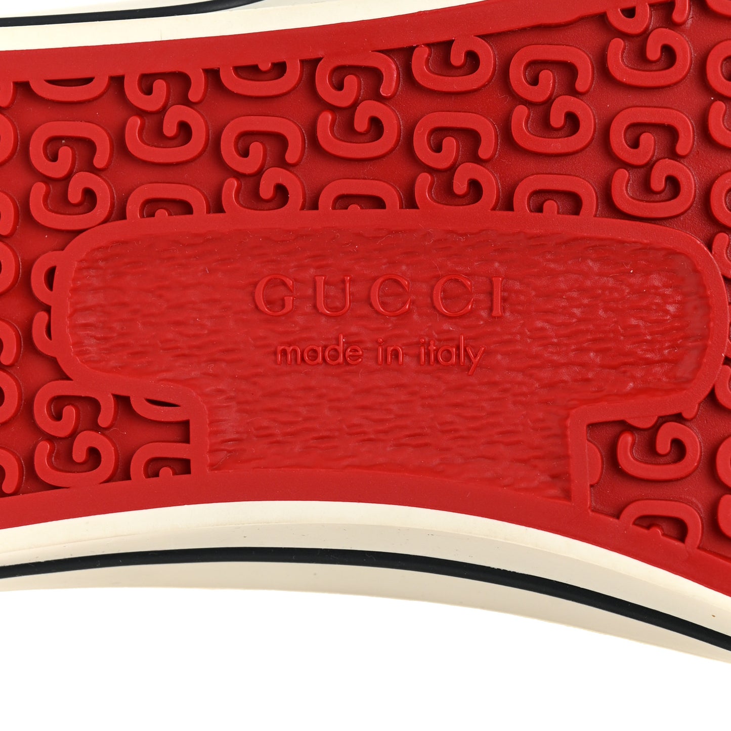 Canvas GG Monogram Web Womens 1977 Tennis High Top Sneakers 40 Ebony