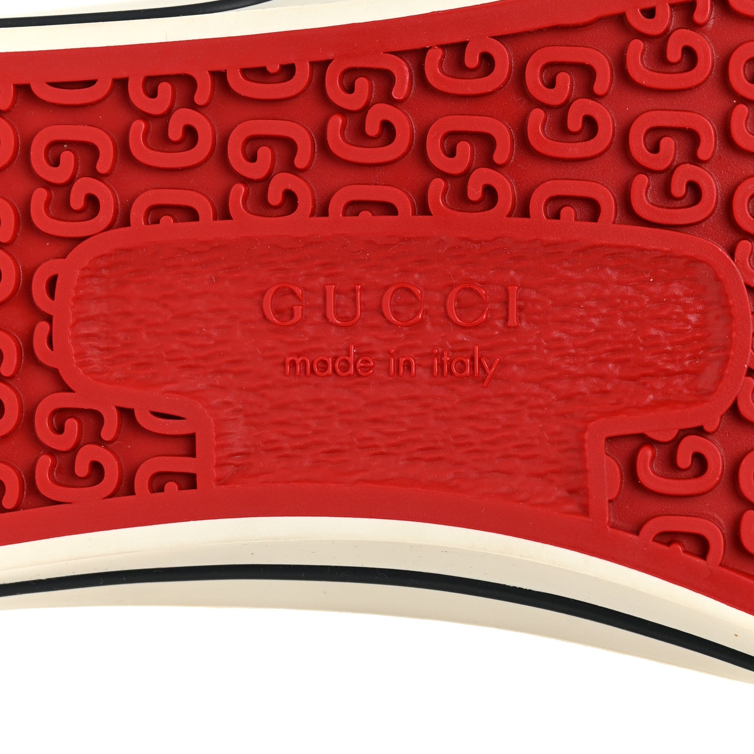 Gucci Canvas GG Monogram Web Womens 1977 Tennis High Top Sneakers 40 Ebony 7 of 8