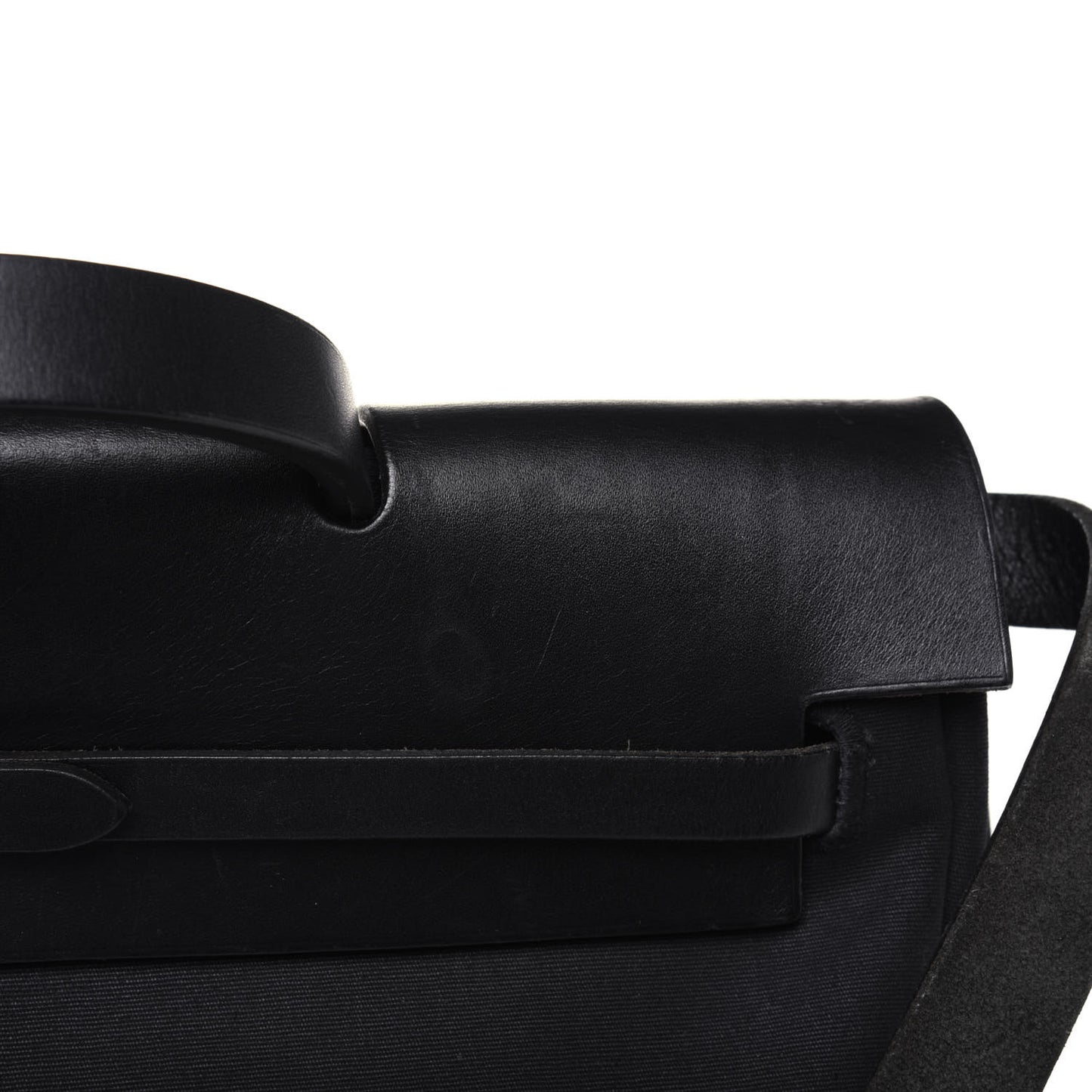 Toile Vache Calfskin Herbag 40 GM Black