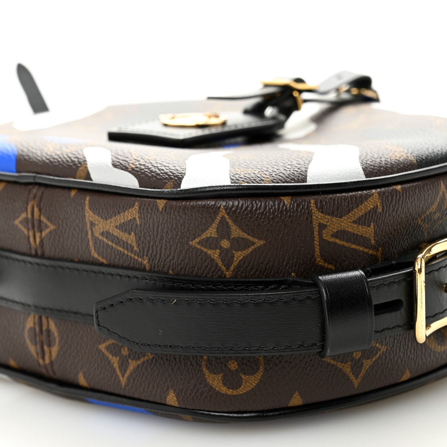 Louis Vuitton X LOL Monogram Boite Chapeau Souple Blue Silver 10 of 10