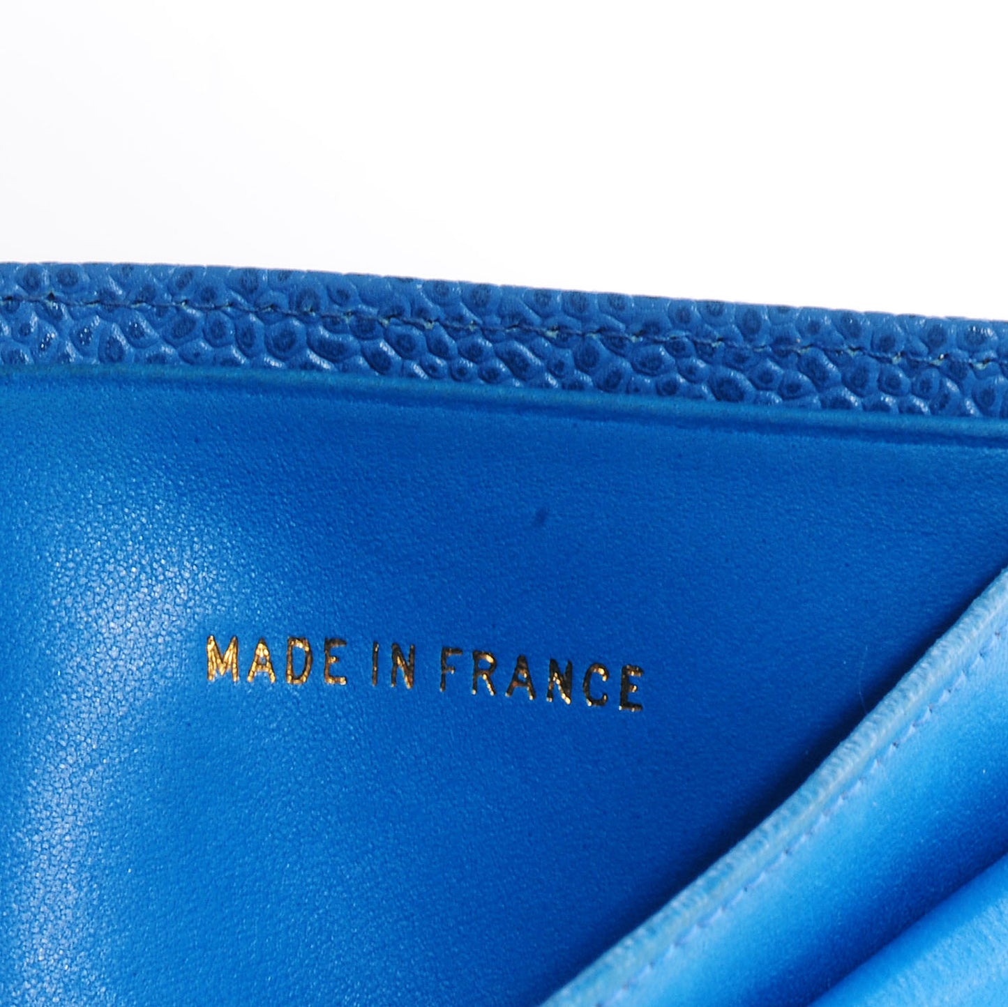 Caviar CC Bi-Fold Wallet Blue