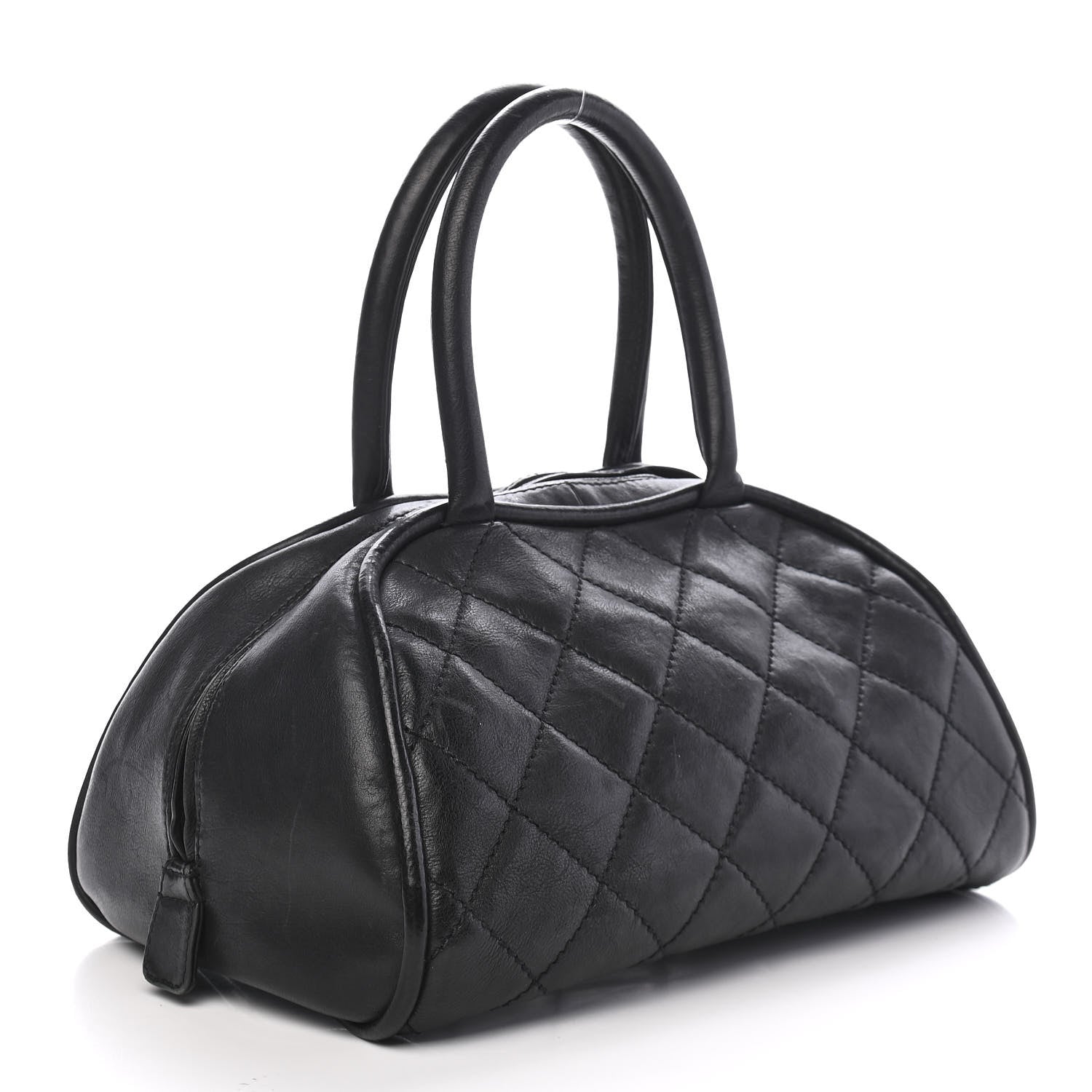 Chanel Caviar Quilted Small Bowler Black 3 of 9