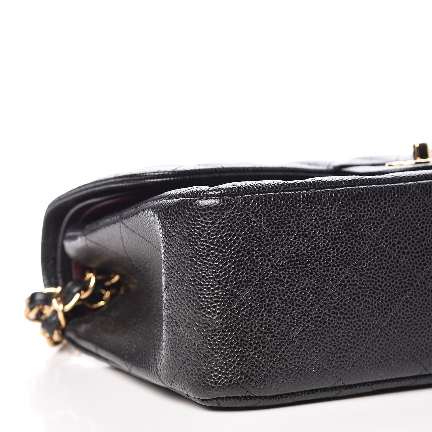 Chanel Caviar Quilted Jumbo Double Flap Black 5 of 10