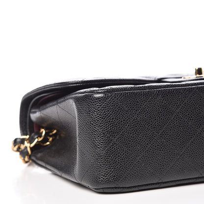Chanel Caviar Quilted Jumbo Double Flap Black 5 of 10