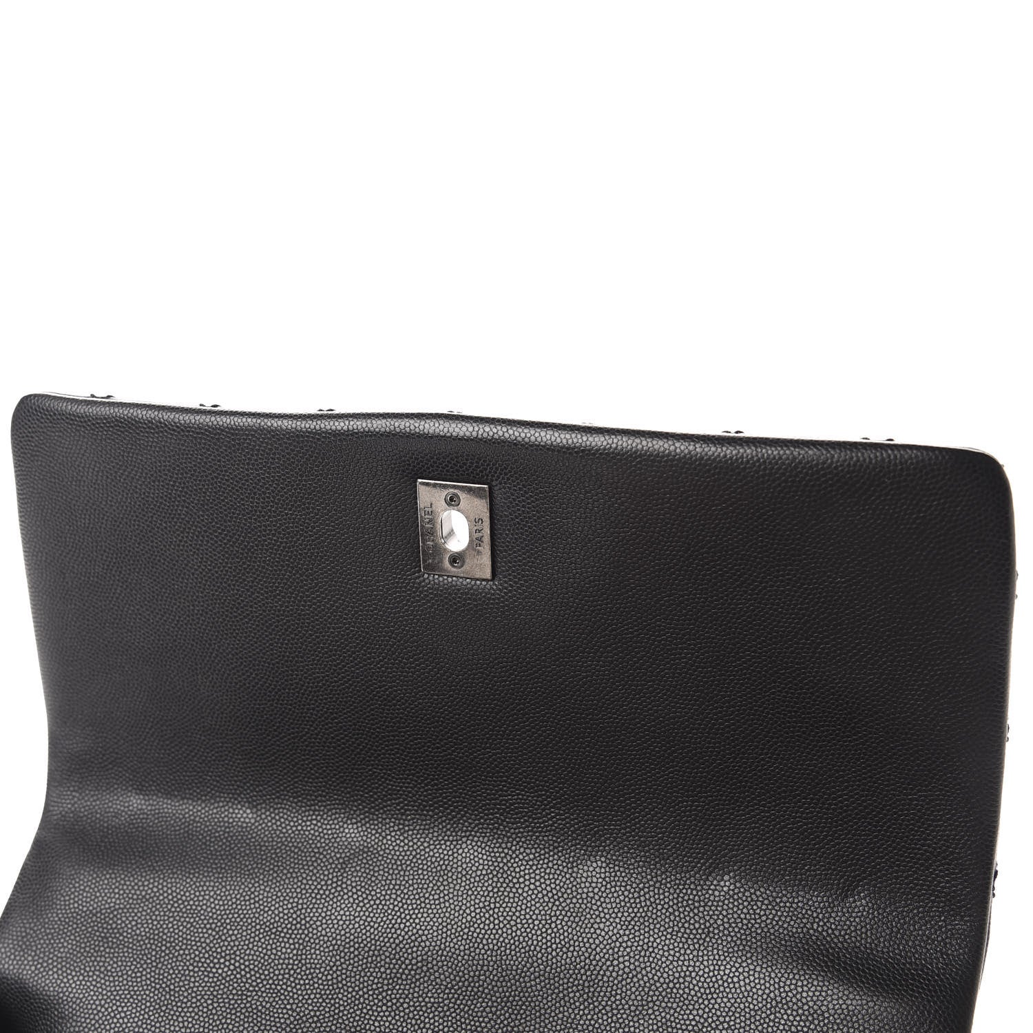 Chanel Caviar Quilted Small Coco Handle Flap Black 8 of 12