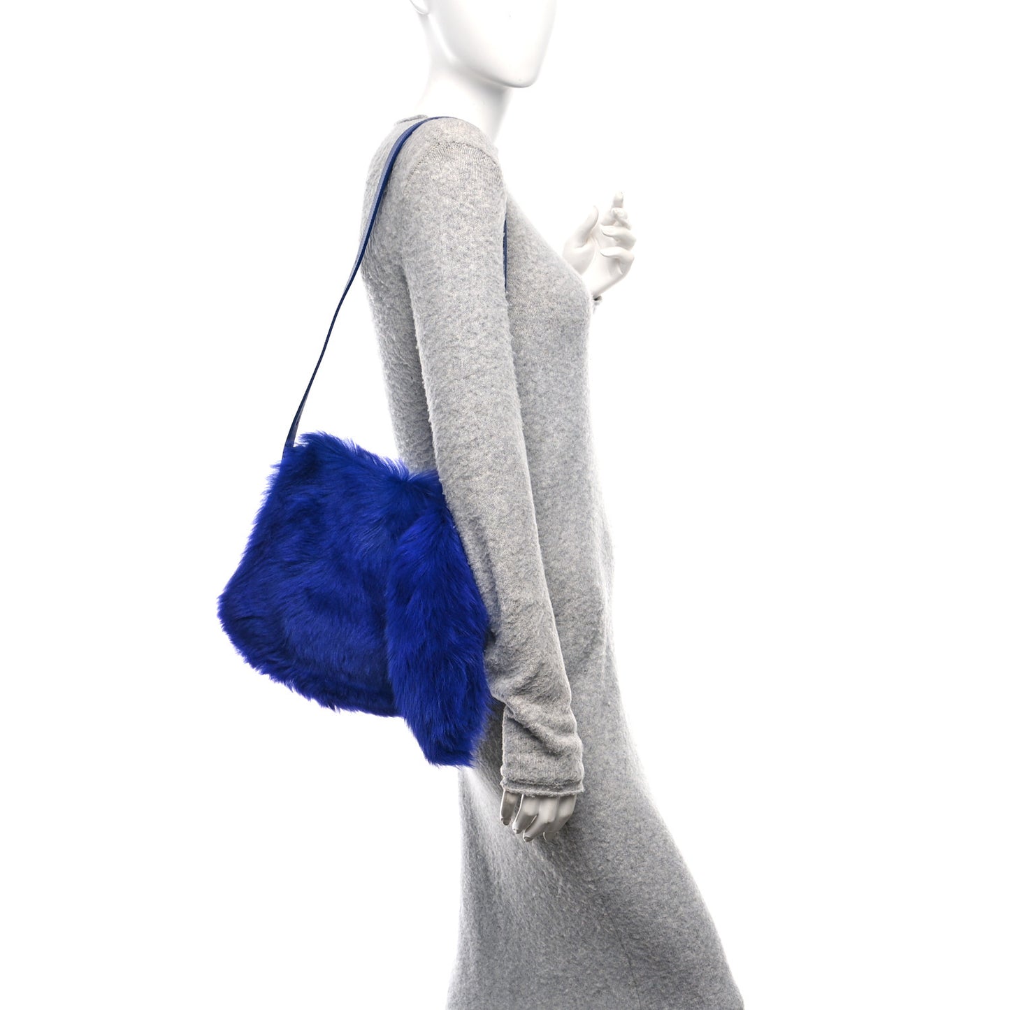 Shearling Small Knight Crossbody Bag Knight