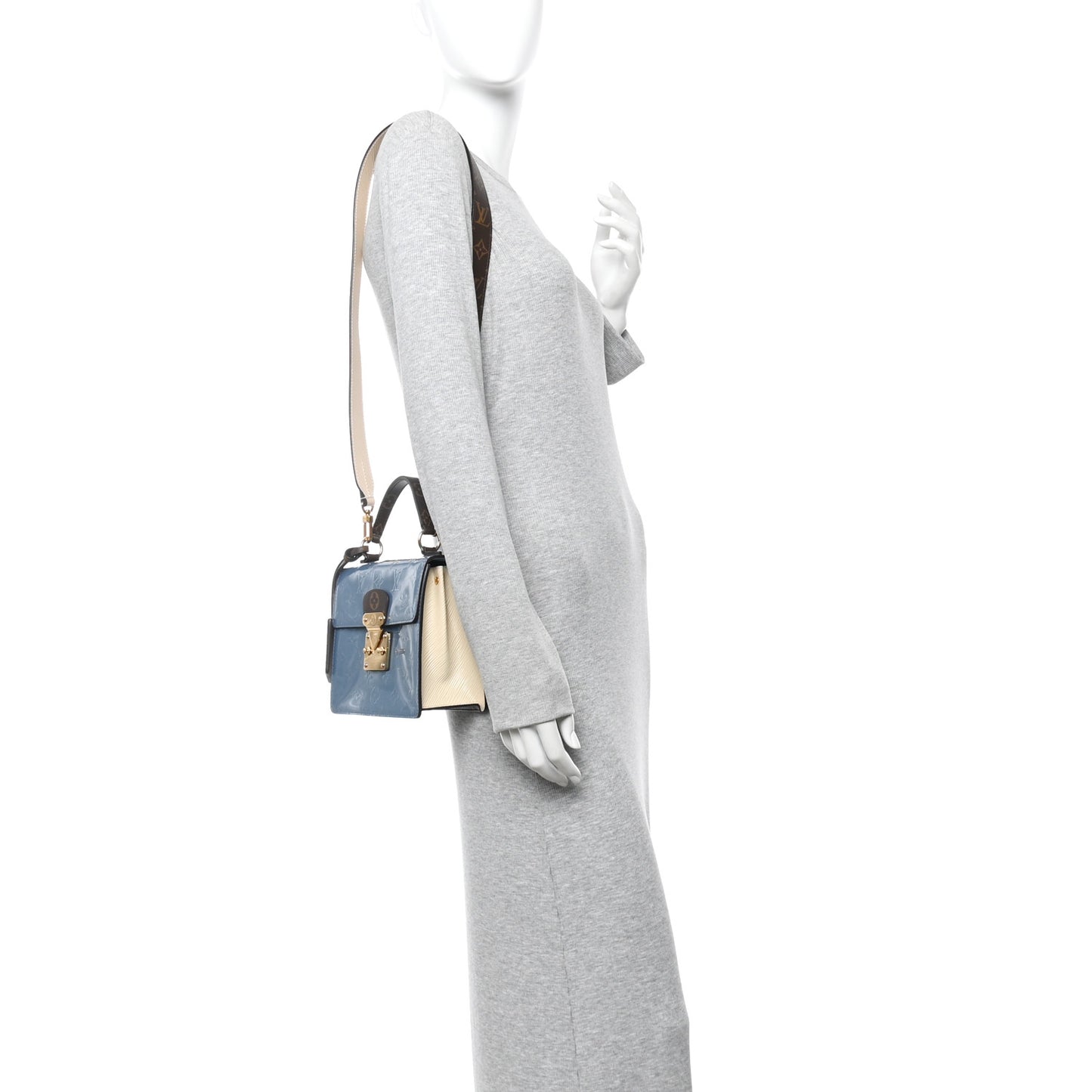 Vernis Epi Monogram Spring Street Light Blue