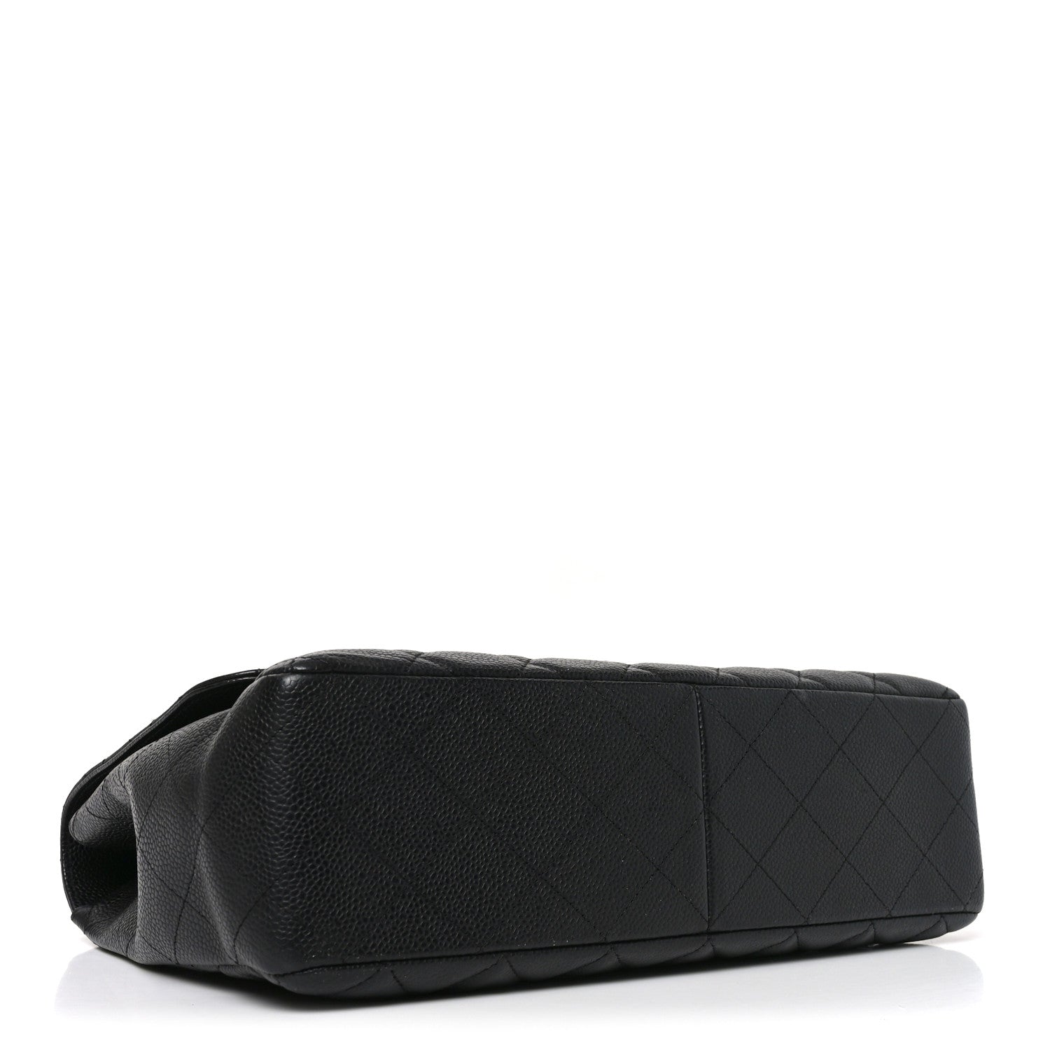 Chanel Caviar Quilted Jumbo Single Flap Black 4 of 10
