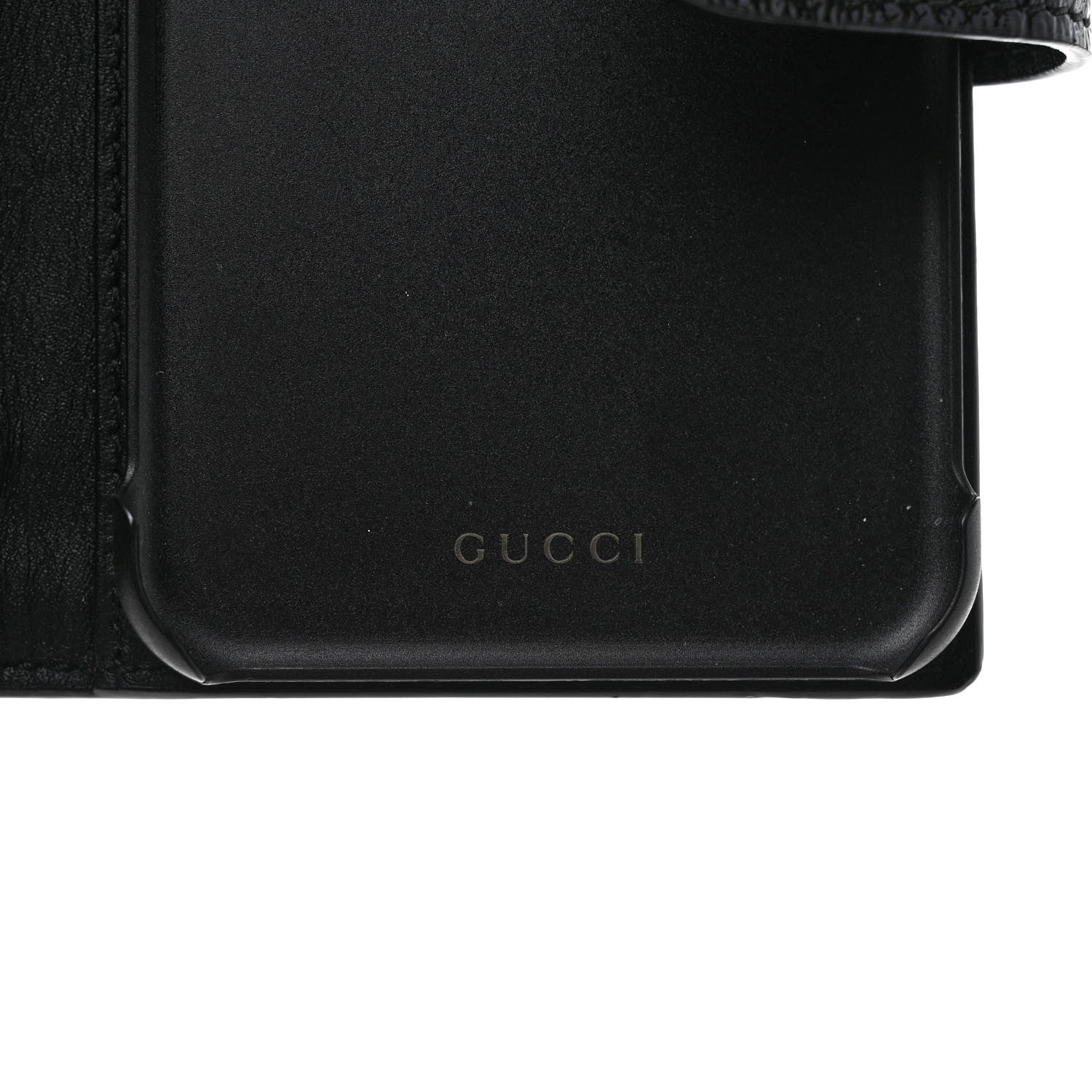 Gucci Suede Patent Web Ophidia iPhone 7 Case Black 6 of 8