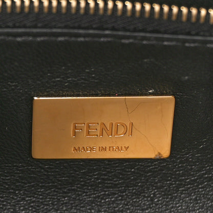 Fendi Nappa Mini Peekaboo Iconic Satchel Black 6 of 9