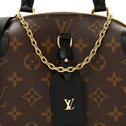 Louis Vuitton Monogram Petite Malle Souple Black 7 of 9