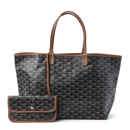 Goyard Goyardine Saint Louis PM Black Gold 1 of 7