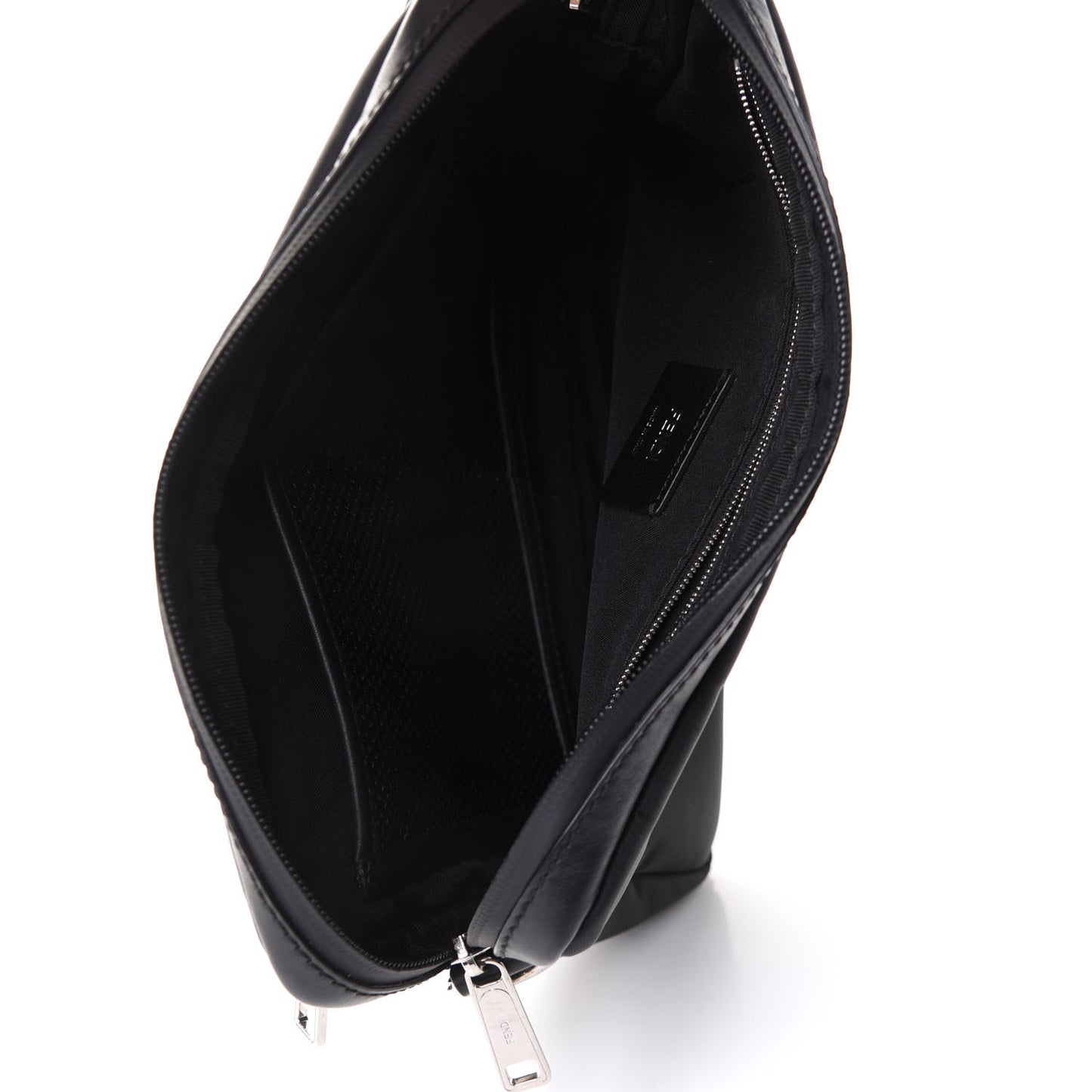 Nylon Vitello Century Opaco Mini Bug Eyes Flat Messenger Black