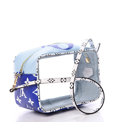 Louis Vuitton Monogram Giant Portofino Beach Pouch Blue 2 of 10