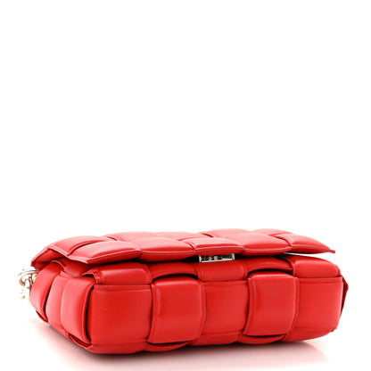 Bottega Veneta Lambskin Maxi Intreccio Padded Chain Cassette Crossbody Bag Nail Polish 4 of 9