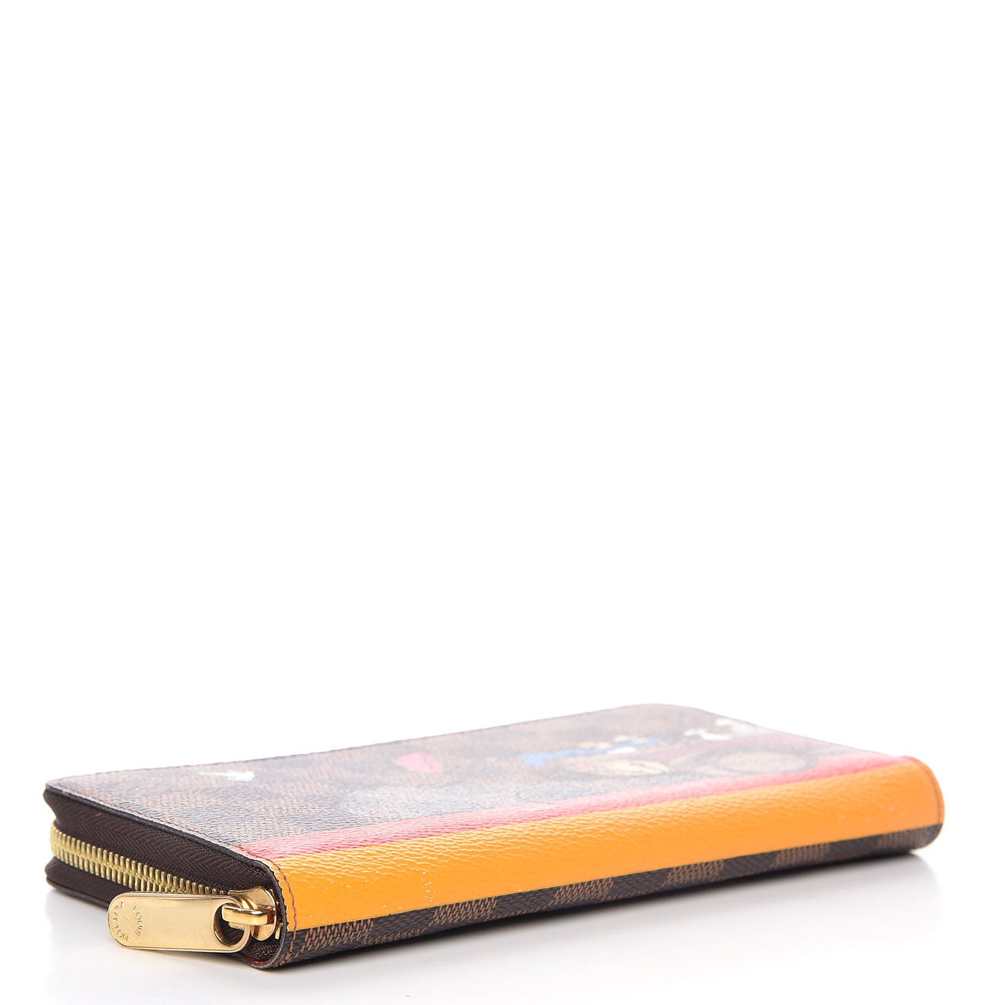Damier Ebene 2015 Christmas Animation Zippy Wallet Poppy