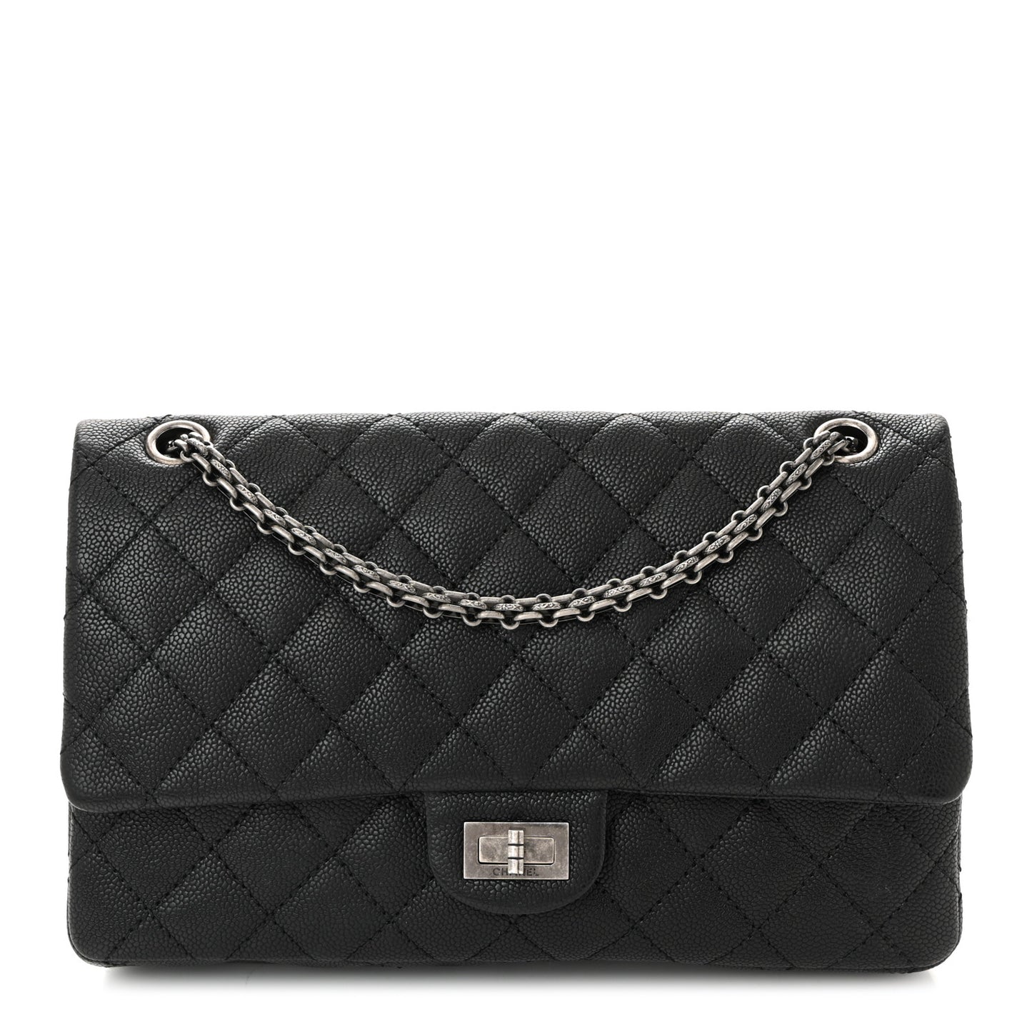 Caviar Quilted 2.55 Reissue 226 Flap Black