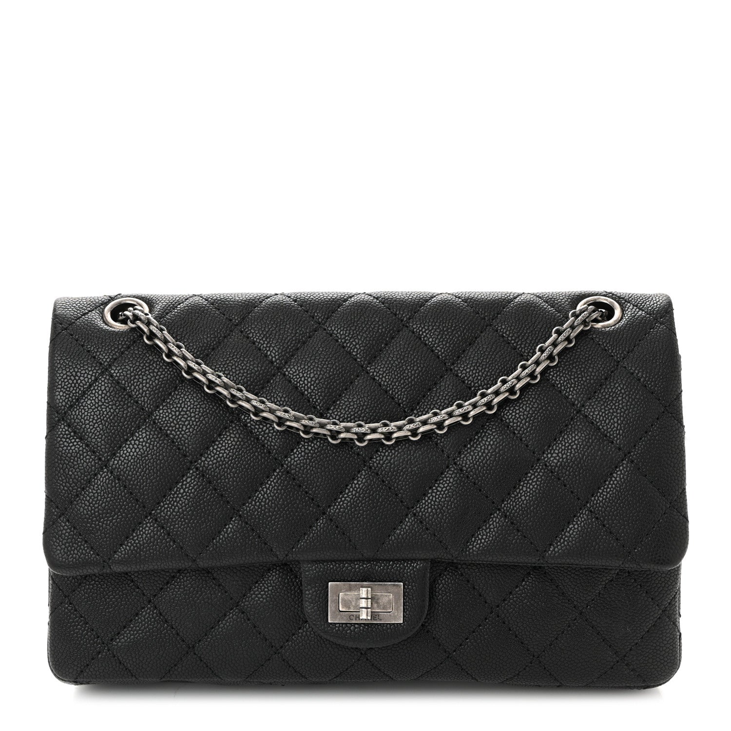 Chanel Caviar Quilted 2.55 Reissue 226 Flap Black 1 of 19