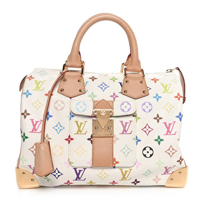 Louis Vuitton Monogram Multicolor Speedy 30 White 1 of 9