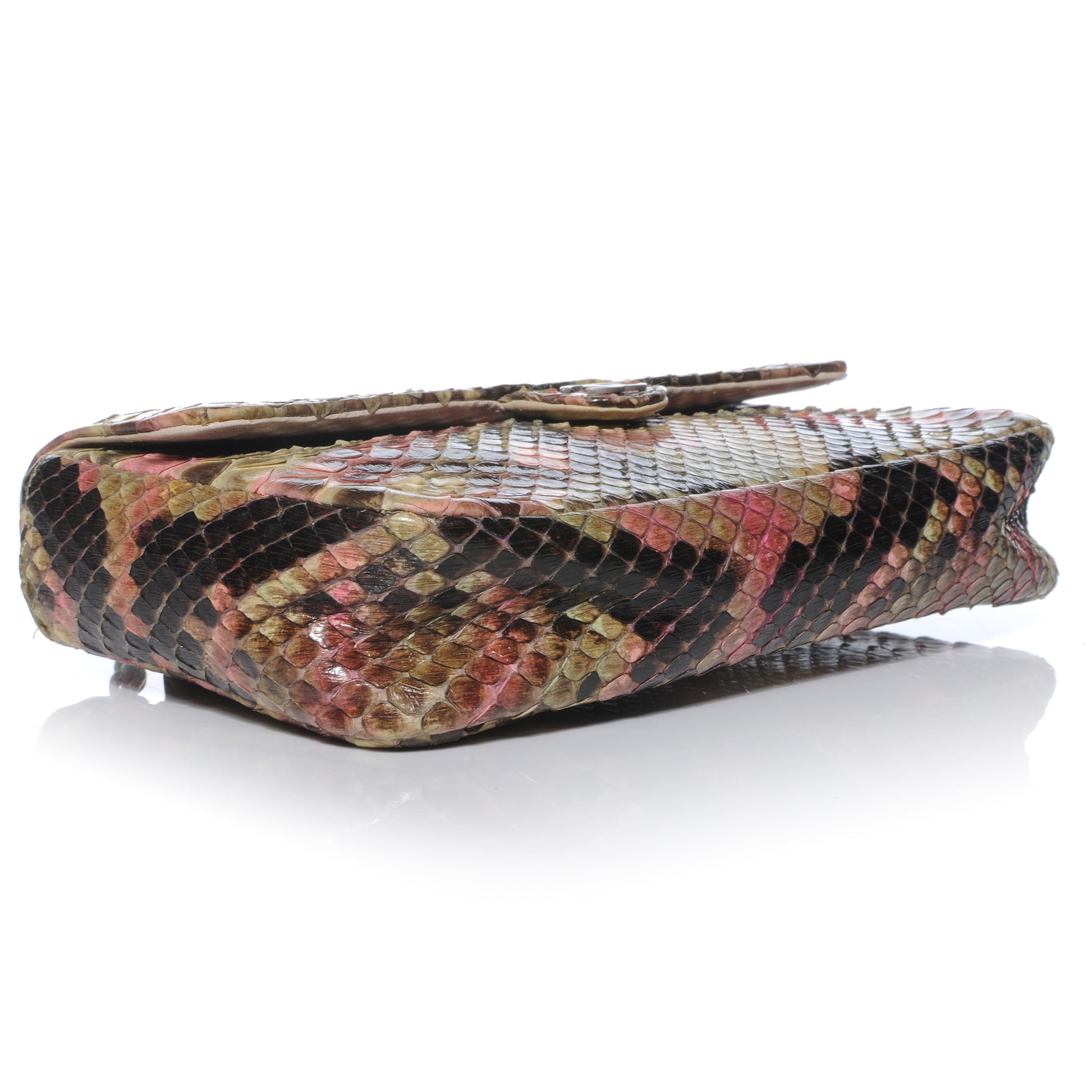 Chanel Python Convertible 3 Way Belt Bag Multicolor 4 of 8