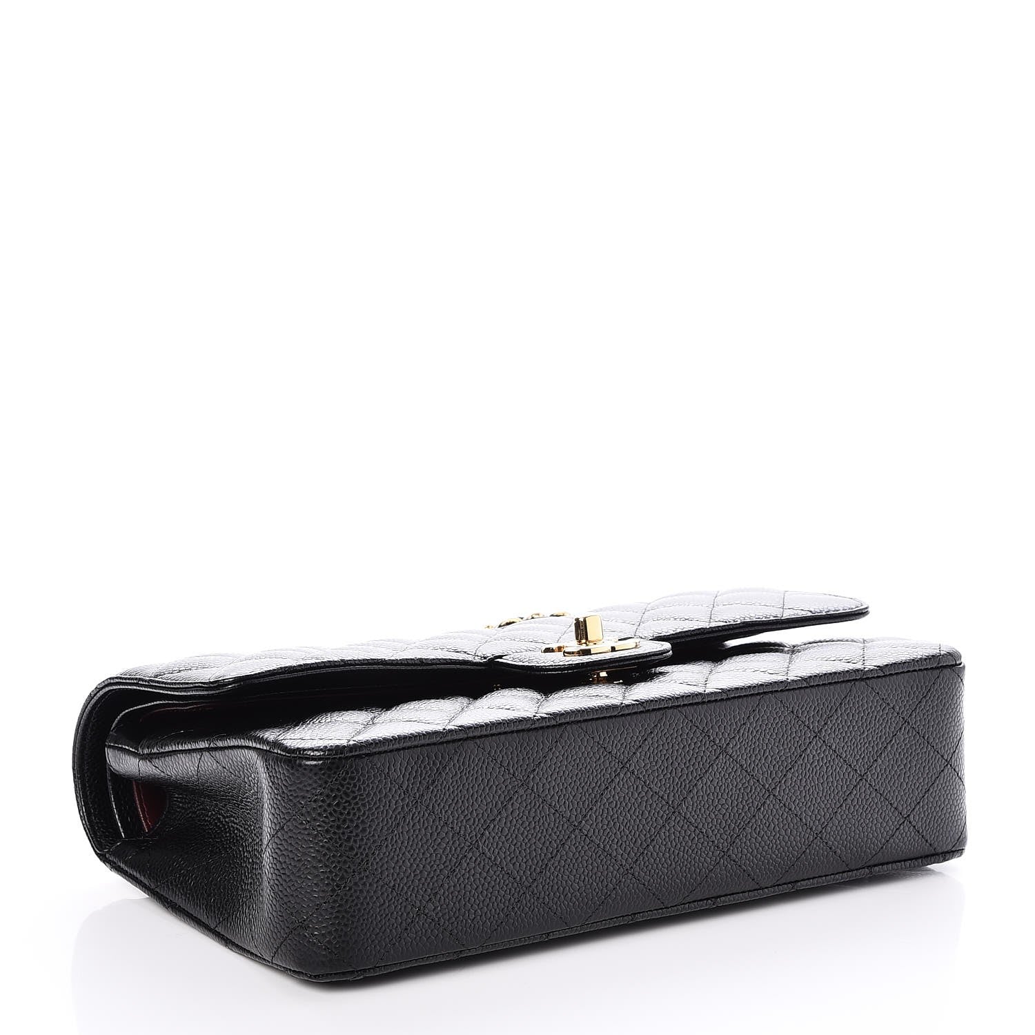 Chanel Caviar Quilted Medium Double Flap Black 5 of 9