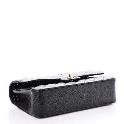 Chanel Caviar Quilted Medium Double Flap Black 5 of 9