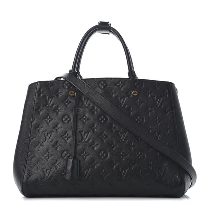Louis Vuitton Empreinte Montaigne GM Black 1 of 10