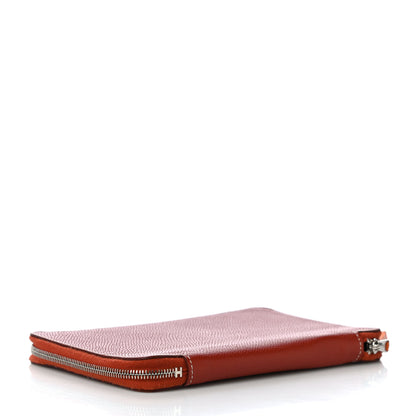 Hermes Epsom Bolduc Silkydaily Globe Trotter Agenda Brique 4 of 10