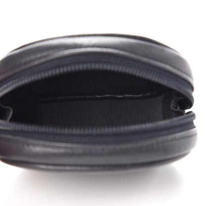 Chanel Calfskin CC Coin Purse Dark Navy 5 of 8