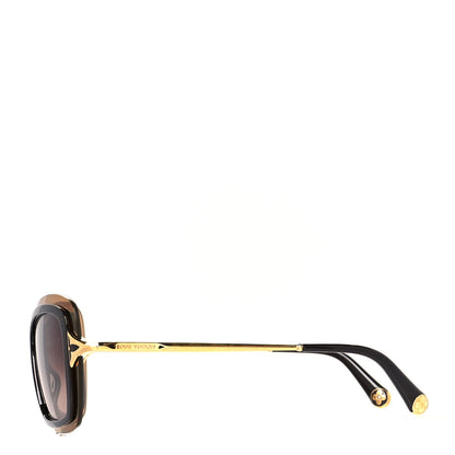 Louis Vuitton Acetate Sunglasses Z0323W Black 3 of 8