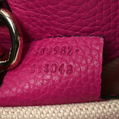 Gucci Cellarius Calfskin Medium Soho Chain Shoulder Bag Bright Bouganville 7 of 10