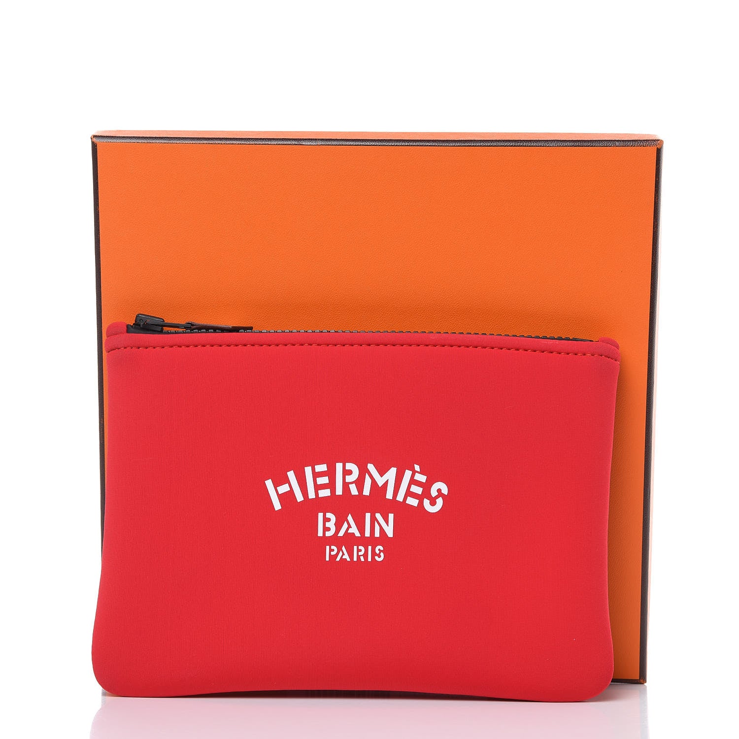Hermes Neoprene Neobain Small Case Rouge 8 of 8