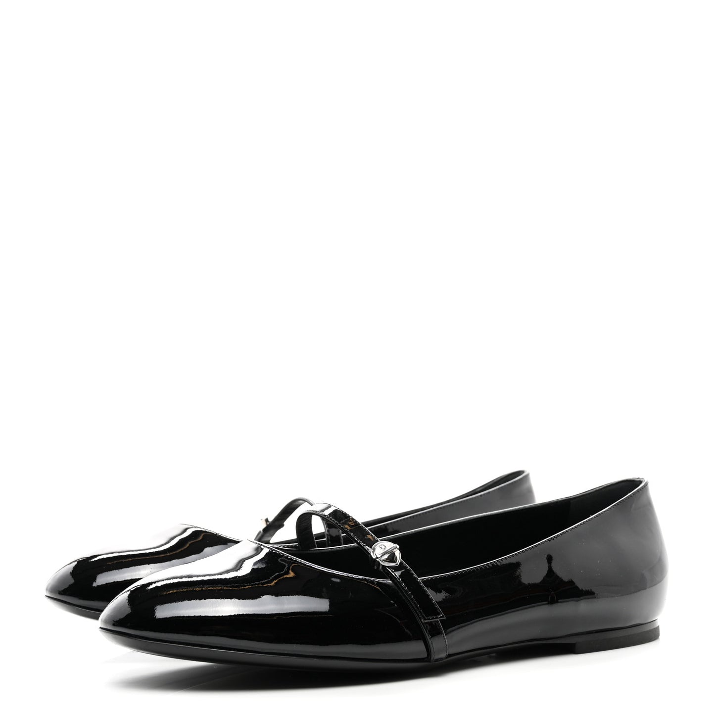 Patent Uniformes Ballet Flats 40 Black