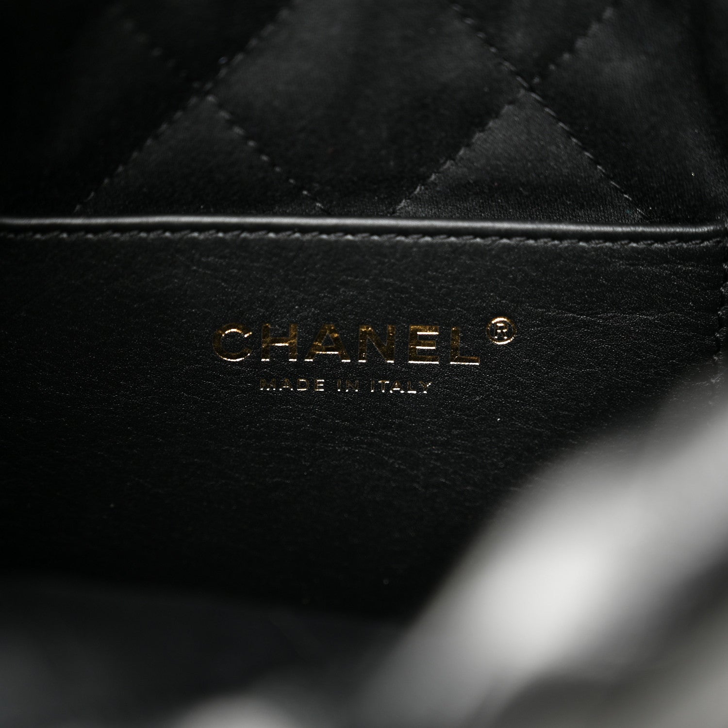 Chanel Shiny Calfskin Quilted Mini Chanel 22 Black 6 of 10