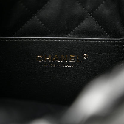 Chanel Shiny Calfskin Quilted Mini Chanel 22 Black 6 of 10