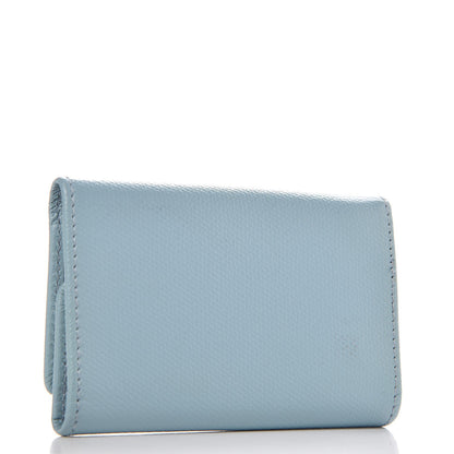 Chanel Grained Calfskin CC Button 6 Key Holder Light Blue 3 of 10